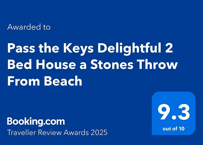 Pass The Keys Delightful 2 Bed House A Stones Throw From Beach